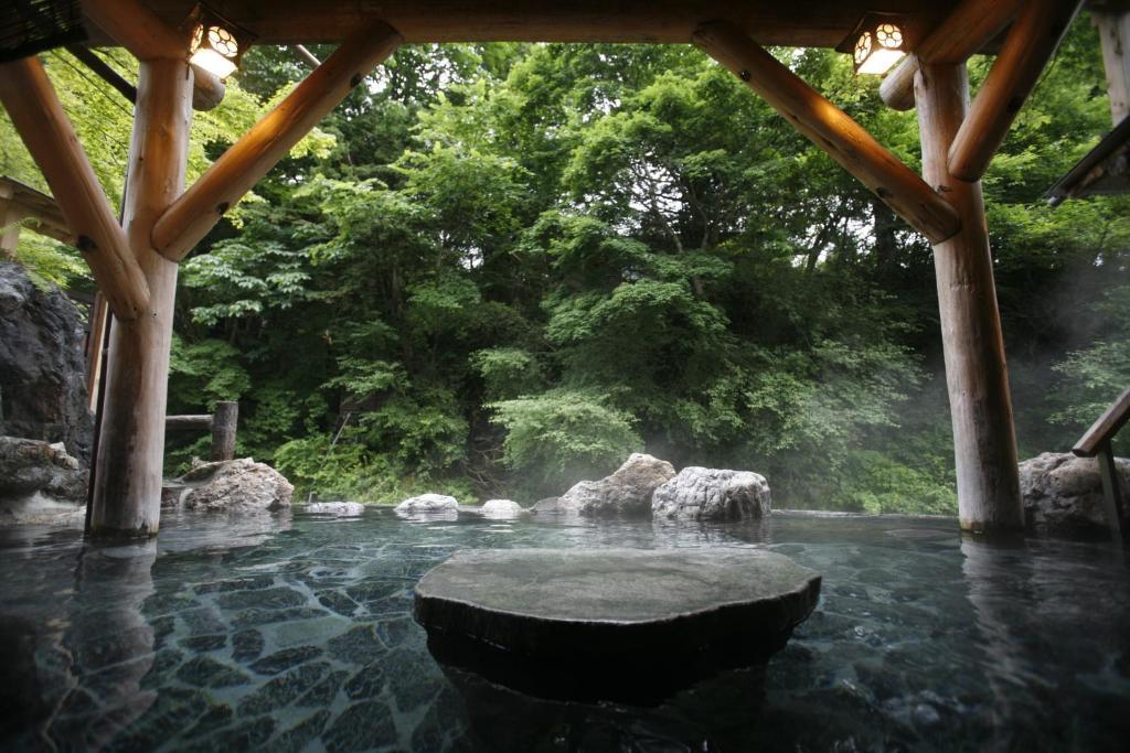 Hotel Honke Bankyu à Nikkō Extérieur photo